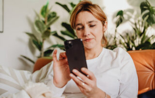 Woman Preparing for the Service Call - Fall Furnace Checkup