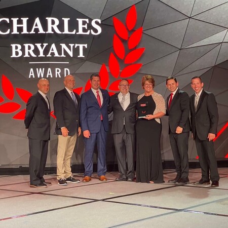 Bryant Iowa Receives Charles Bryant Award Bryant Iowa Receives Charles Bryant Award